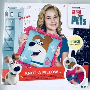 Alex Brands Girls Handwork Knot a Pillow 36 PC New